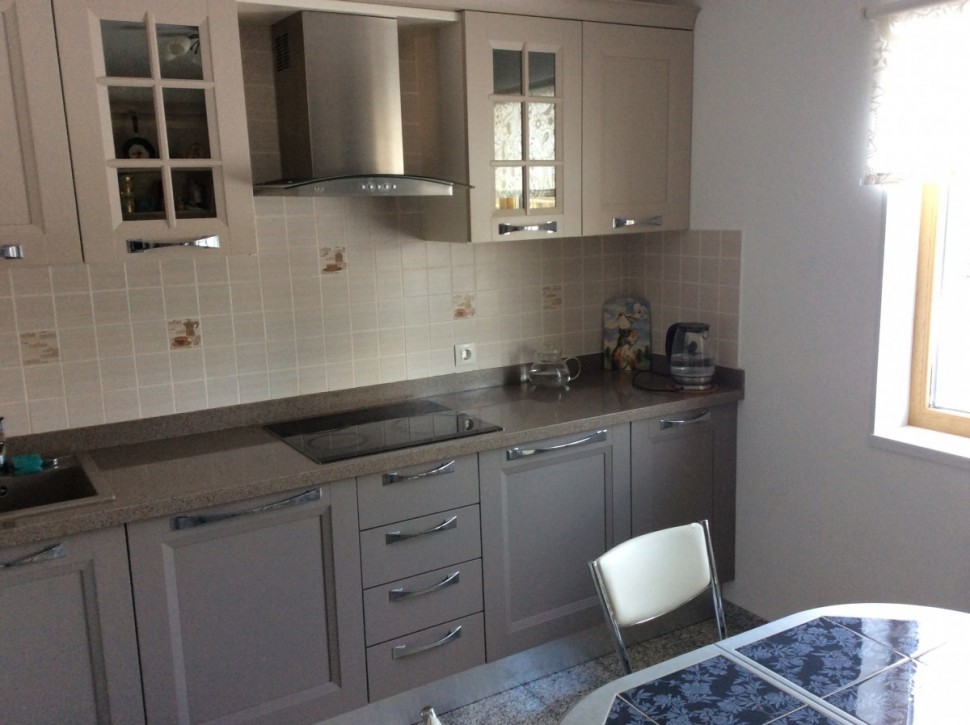 Синя кухня 4 метри кутова Germes ДСП, МДФ 1 метр Варіант 2497